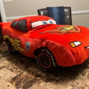 Disney Cars Lightning McQueen Plush - Bright Red